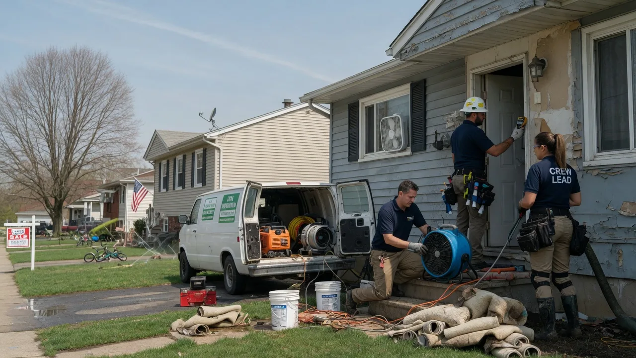 Flood Cleanup in Savage, MD near me